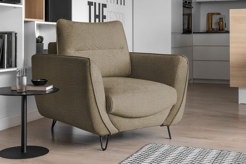 Lence Fåtölj - Beige - Möbler - Stolar & fåtöljer - Fåtölj