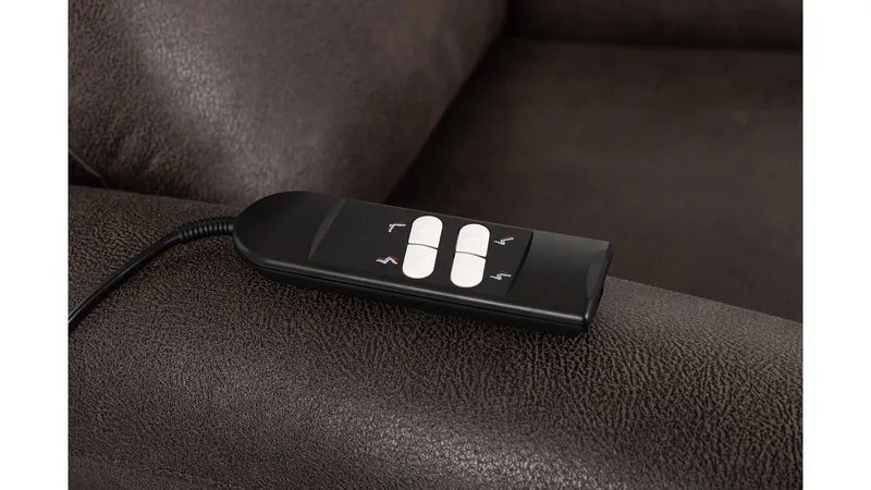 Lunaro Reclinerfåtölj Elektrisk - Brun - Möbler - Stolar & fåtöljer - Fåtölj - Biofåtölj & reclinerfåtölj