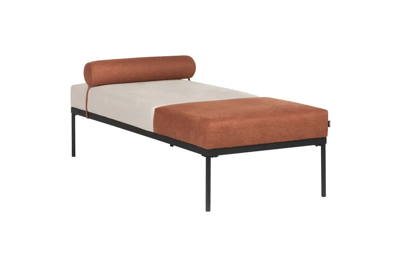 Naklund Schäslong 172 cm, Brun/Beige/Svart