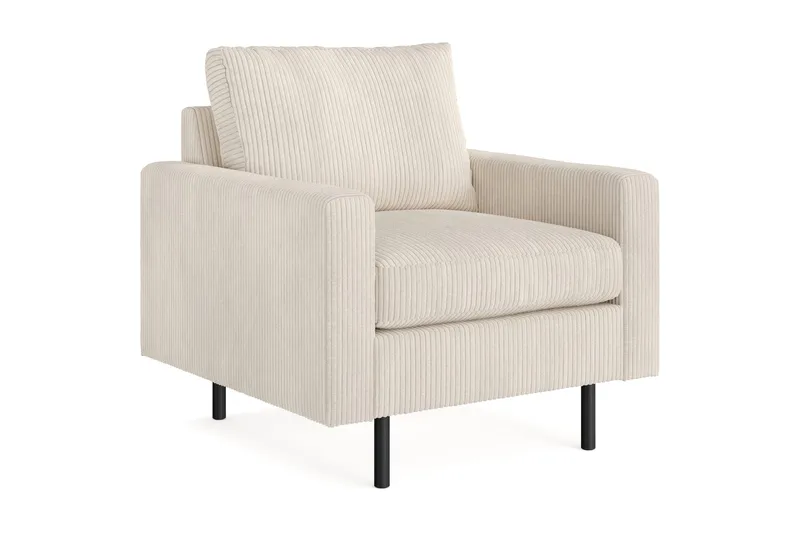 Peppe Manchester Fåtölj 76 cm Bred - Beige - Möbler - Stolar & fåtöljer - Fåtölj - Clubfåtölj