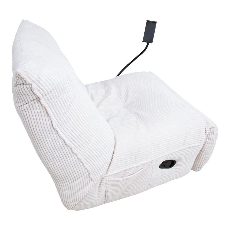 Recliner vilstol Selor med manuell mekanism - creme - Möbler - Stolar & fåtöljer - Fåtölj - Fåtölj med fotpall