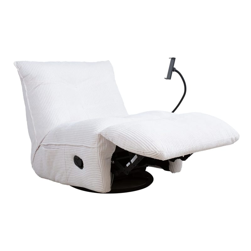 Recliner vilstol Selor med manuell mekanism - creme - Möbler - Stolar & fåtöljer - Fåtölj - Fåtölj med fotpall