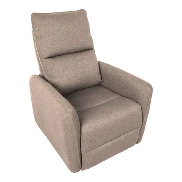 Reclinerfåtölj Örsvik med push back-mekanism - Beige - Möbler - Stolar & fåtöljer - Fåtölj - Biofåtölj & reclinerfåtölj
