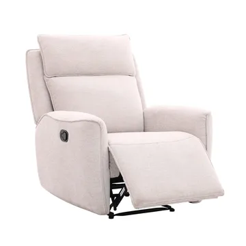 Reclinerfåtölj  Östvik med manuell mekanism - beige - Möbler - Stolar & fåtöljer - Fåtölj - Biofåtölj & reclinerfåtölj