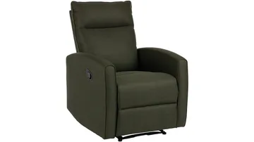 Solvane Reclinerfåtölj i tyg - Grön - Möbler - Stolar & fåtöljer - Fåtölj - Biofåtölj & reclinerfåtölj