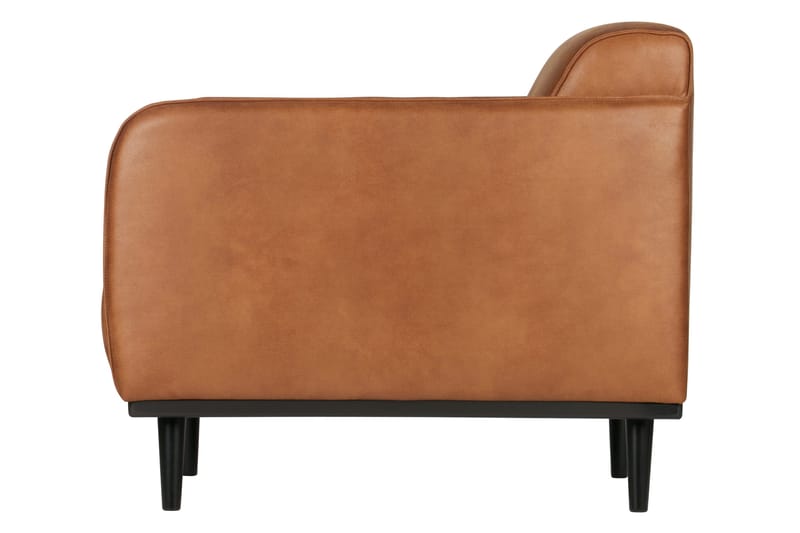 Statement Fåtölj i Skinn - Cognac - Möbler - Stolar & fåtöljer - Fåtölj - Skinnfåtölj & läderfåtölj