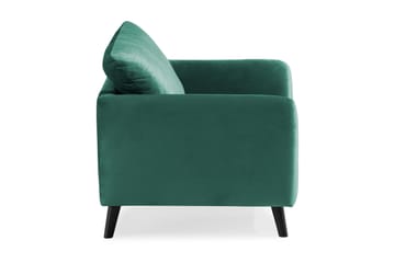 Trend Fåtölj i Sammet - Grön - Möbler - Stolar & fåtöljer - Fåtölj