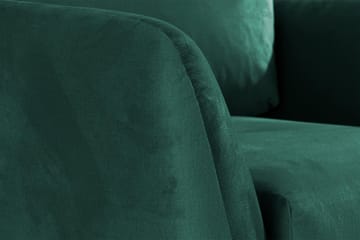 Trend Fåtölj i Sammet - Grön - Möbler - Stolar & fåtöljer - Fåtölj