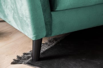Trend Fåtölj i Sammet - Grön - Möbler - Stolar & fåtöljer - Fåtölj