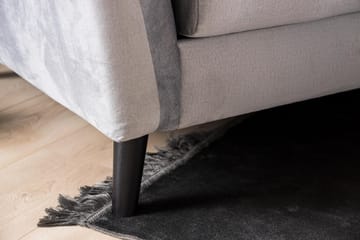 Trend Fåtölj i Sammet - Ljusgrå - Möbler - Stolar & fåtöljer - Fåtölj