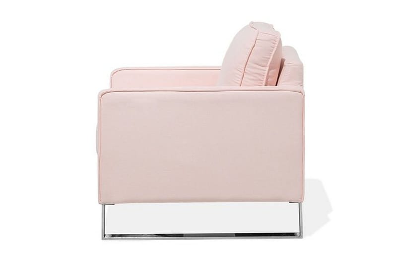 Vind Modern Fåtölj i Tyg - Rosa - Möbler - Stolar & fåtöljer - Fåtölj