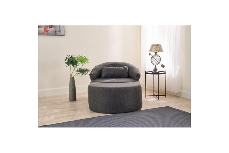 Zevon Bäddfåtölj - Antracit - Möbler - Soffa - Bäddsoffa - Bäddsoffa framåtbäddad