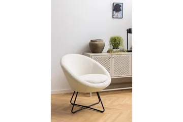 Feeble Loungefåtölj - Beige - Möbler - Stolar & fåtöljer - Fåtölj