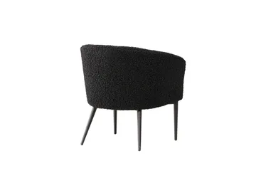 Fluffy Fåtölj - Svart - Möbler - Stolar & fåtöljer - Fåtölj