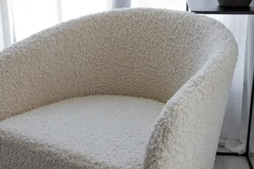 Fluffy Fåtölj - Vit - Möbler - Stolar & fåtöljer - Fåtölj