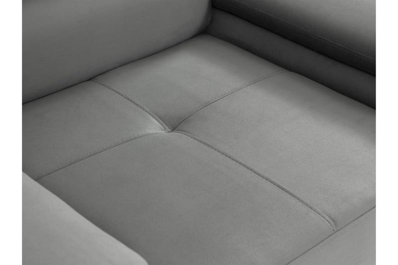 Gabina Modern Fåtölj i Tyg med Konstläderunderrede - Beige|Grå - Möbler - Stolar & fåtöljer - Fåtölj - Skinnfåtölj & läderfåtölj
