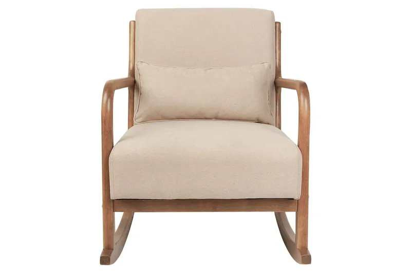 Gungstol Skovde Fåtölj i Tyg - Beige - Möbler - Stolar & fåtöljer - Fåtölj