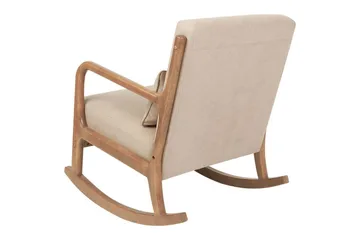 Gungstol Skovde Fåt ölj i Tyg - Beige - Möbler - Stolar & fåtöljer - Fåtölj