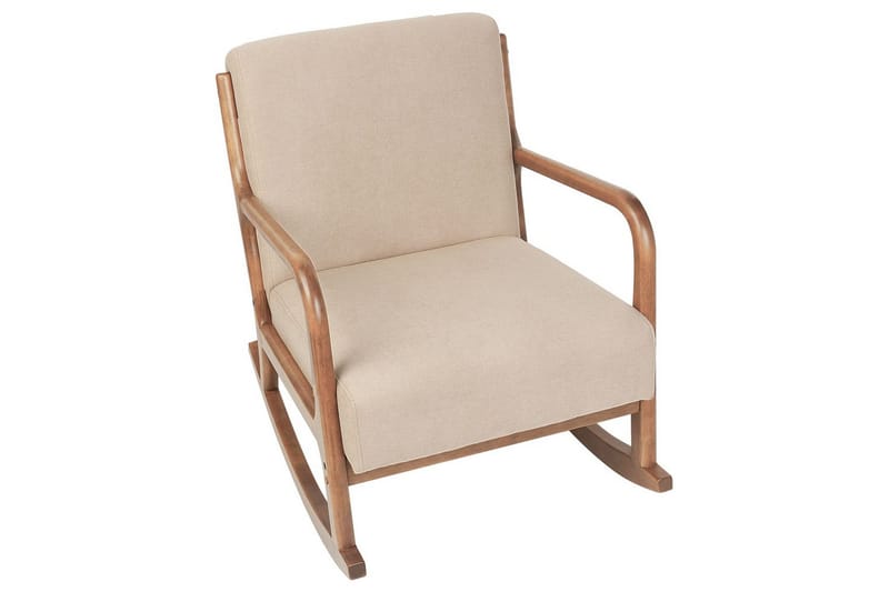Gungstol Skovde Fåtölj i Tyg - Beige - Möbler - Stolar & fåtöljer - Fåtölj