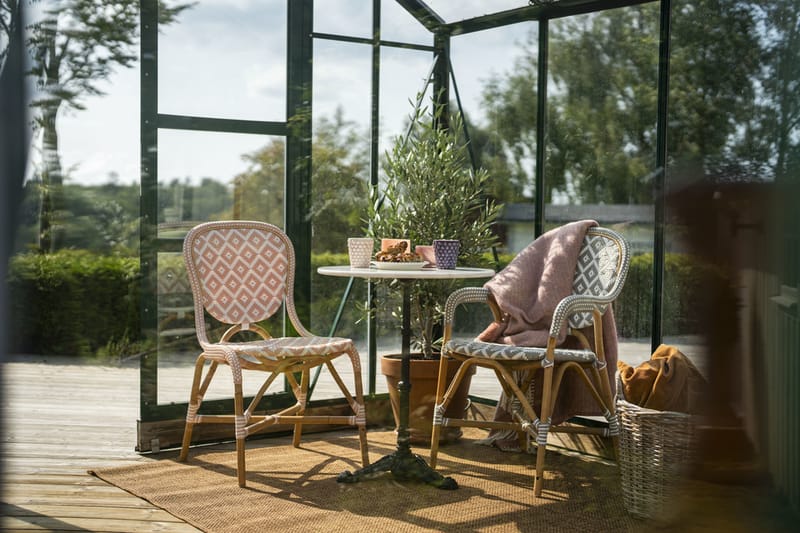 Hillerstorp Holmenäs Cafestol 2-pack - Rosa - Möbler - Stolar & fåtöljer - Matstol & köksstol