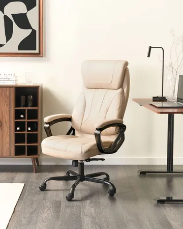 Kontorsfåtölj Proud - Beige - Möbler - Stolar & fåtöljer - Kontorsstol & skrivbordsstol