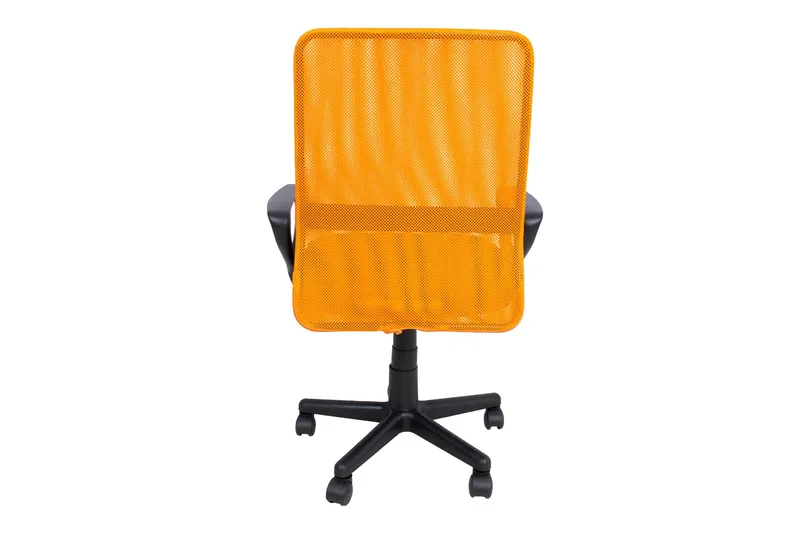 Belinda Kontorstol Svart/Orange - Möbler - Stolar & fåtöljer - Kontorsstol & skrivbordsstol