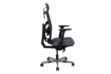Kontorstol Tune 70x70xh111-128 cm Grå - Möbler - Stolar & fåtöljer - Kontorsstol & skrivbordsstol
