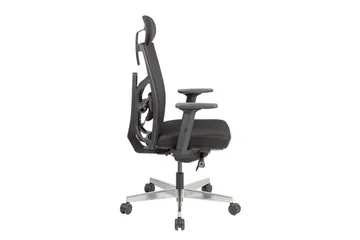 Kontorstol Tune 70x70xh111-128 cm Svart - Grå - Möbler - Stolar & fåtöljer - Kontorsstol & skrivbordsstol