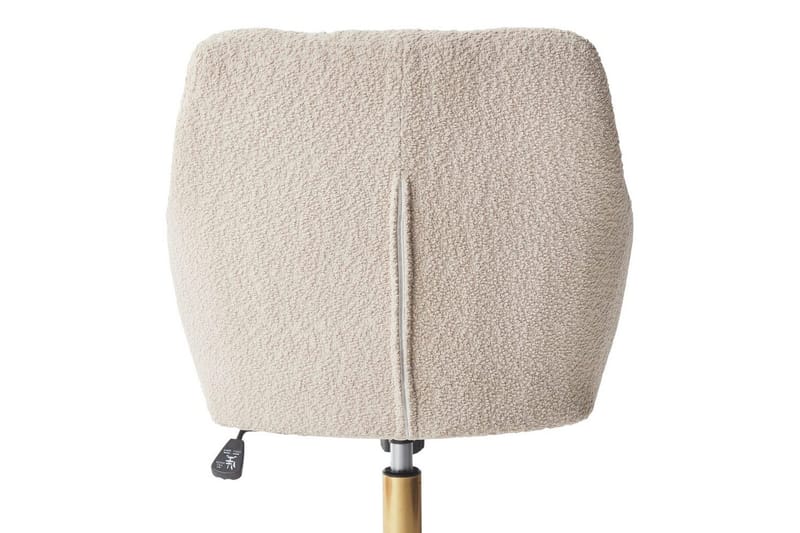 Kontorsstol Palmdale Beige/svart/guld - Beige/svart/guld - Möbler - Stolar & fåtöljer - Kontorsstol & skrivbordsstol
