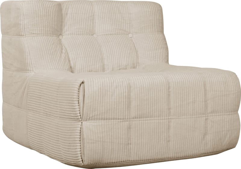 Lounge fåtölj beige manchester - Vera - Möbler - Stolar & fåtöljer - Fåtölj