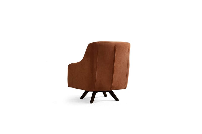 Malkiat Loungefåtölj - Orange/Svart - Möbler - Stolar & fåtöljer - Fåtölj
