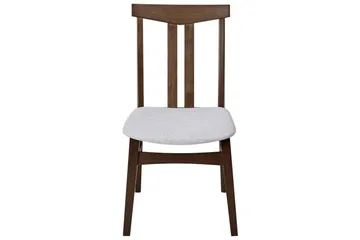 Matsalsstol Avalon set om 2 Mörkt Trä-Grått - Mörkt Trä-Grått - Möbler - Stolar & fåtöljer - Matstol & köksstol