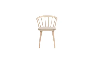 Matstol Bobby - Beige - Möbler - Stolar & fåtöljer - Karmstol