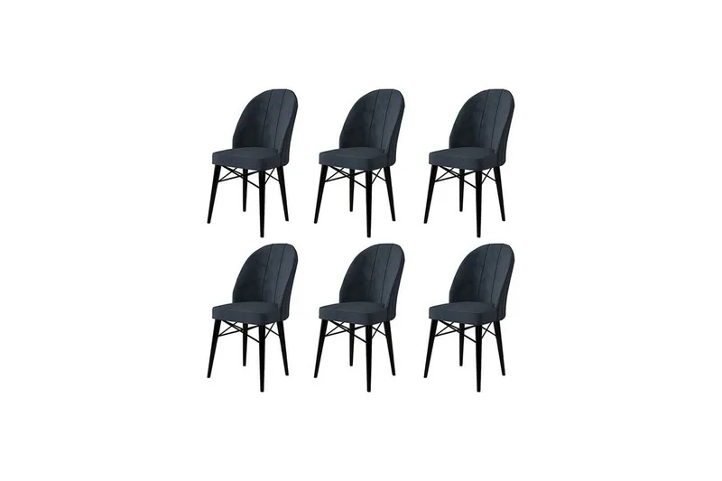 Matstol Ritim Antracit / Svart - Antracit / Svart - Möbler - Stolar & fåtöljer - Matstol & köksstol