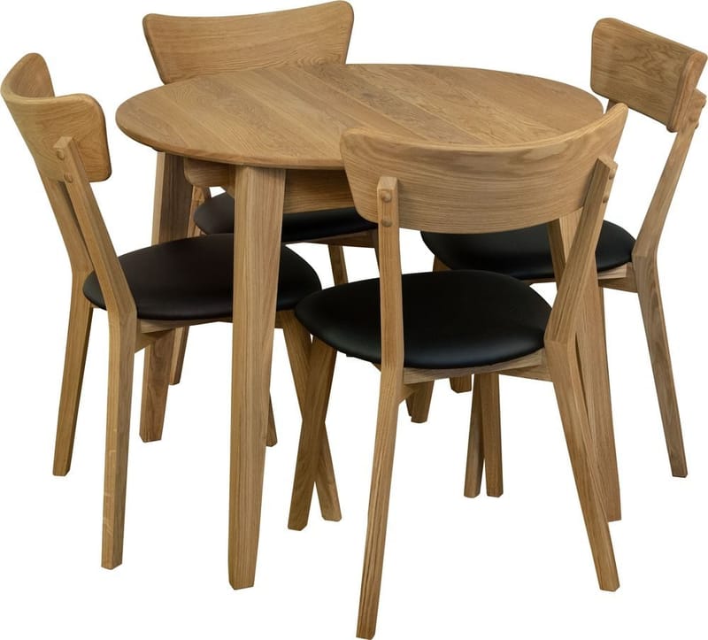 Matstol svart/ek - Amino - Svart/Ek - Möbler - Stolar & fåtöljer - Matstol & köksstol