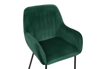Axson Stol 2-Pack Sammet - Grön - Möbler - Stolar & fåtöljer - Matstol & köksstol