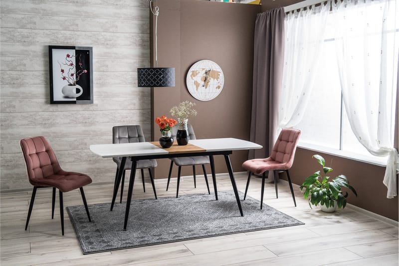 Begin Matstol - Sammet/Rosa - Möbler - Stolar & fåtöljer - Matstol & köksstol