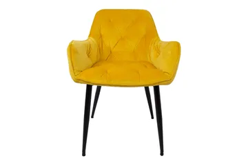 Brita Stol 61x57x83 cm Gul - Möbler - Stolar & fåtöljer - Matstol & köksstol