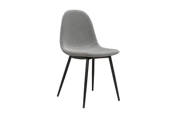 Calvin Matstol Grå 2-pack - Dorel Home - Möbler - Stolar & fåtöljer - Matstol & köksstol