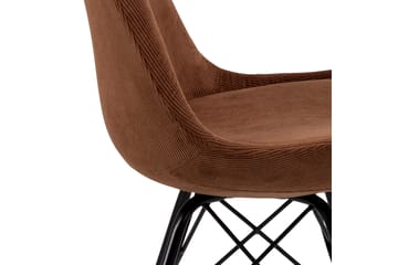 Collina Matstol - Orange/Svart - Möbler - Stolar & fåtöljer - Matstol & köksstol