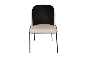 Dorellez Matstol - Svart/Beige - Möbler - Stolar & fåtöljer - Matstol & köksstol