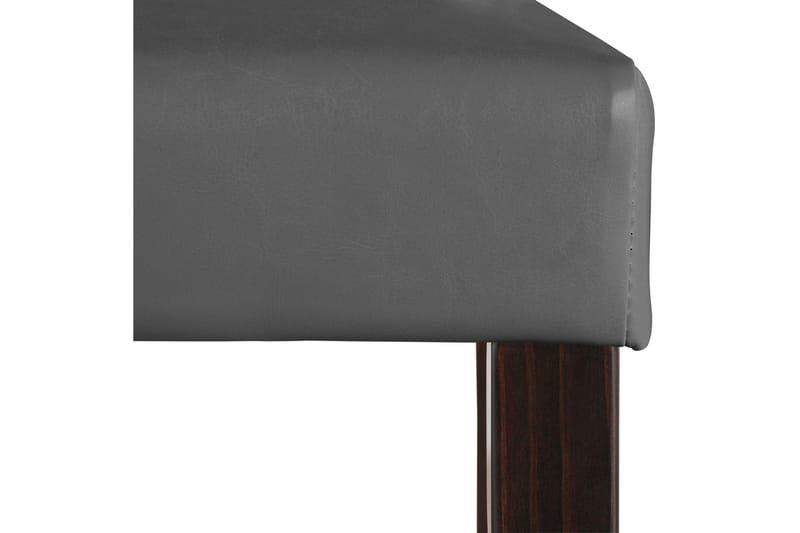Laban Matstol Konstläder 2-pack - Mörkgrå - Möbler - Stolar & fåtöljer - Matstol & köksstol