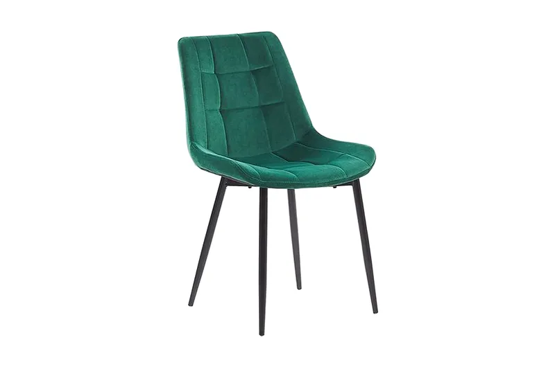 Mustadfors Sammetsstol 2-pack, Grön