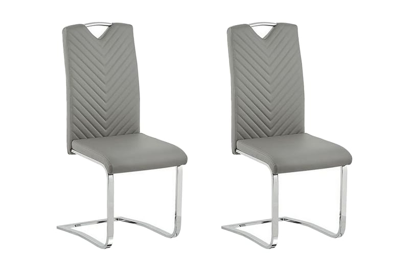 Picknes Matstol 2-pack - Konstläder/Ljusgrå - Möbler - Stolar & fåtöljer - Matstol & köksstol