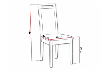 Rowden Matstol - Vit - Möbler - Stolar & fåtöljer - Matstol & köksstol