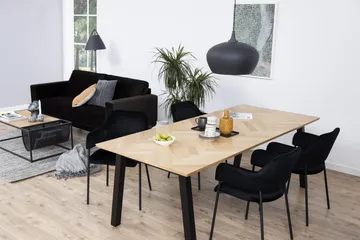 Schoer Karmstol - Svart/Matt Svart - Möbler - Stolar & fåtöljer - Matstol & köksstol