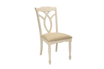 Stol LILY 49x63xH98cm färg: beige färg: antikvit - Möbler - Stolar & fåtöljer - Matstol & köksstol