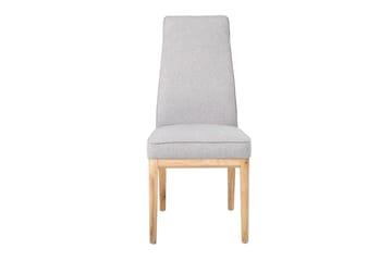 Stol PRESTON 46x585xH102cm grått tyg - Möbler - Stolar & fåtöljer - Matstol & köksstol