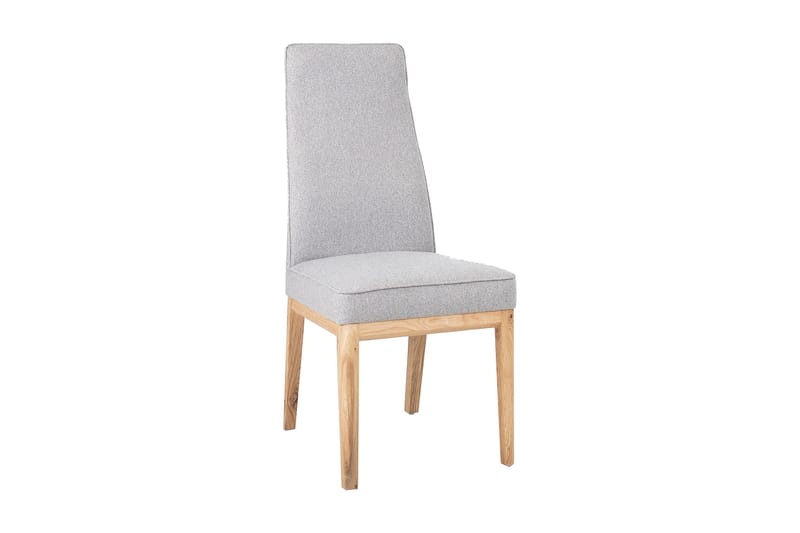 Stol PRESTON 46x585xH102cm grått tyg