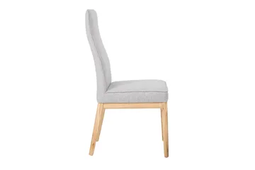Stol PRESTON 46x585xH102cm grått tyg - Möbler - Stolar & fåtöljer - Matstol & köksstol
